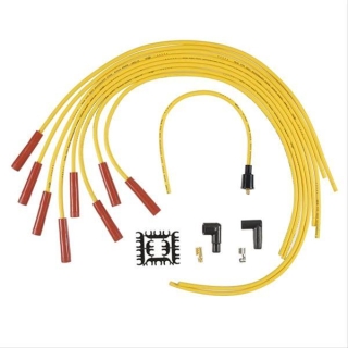 Zündkabel Satz - Ignition Wire Set  Universal  0° Gelb 8mm